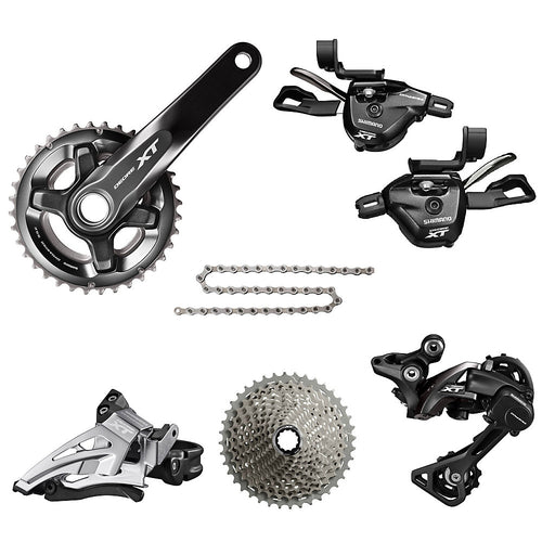 Shimano XT 2x11 Drivetrain Groupset Builder